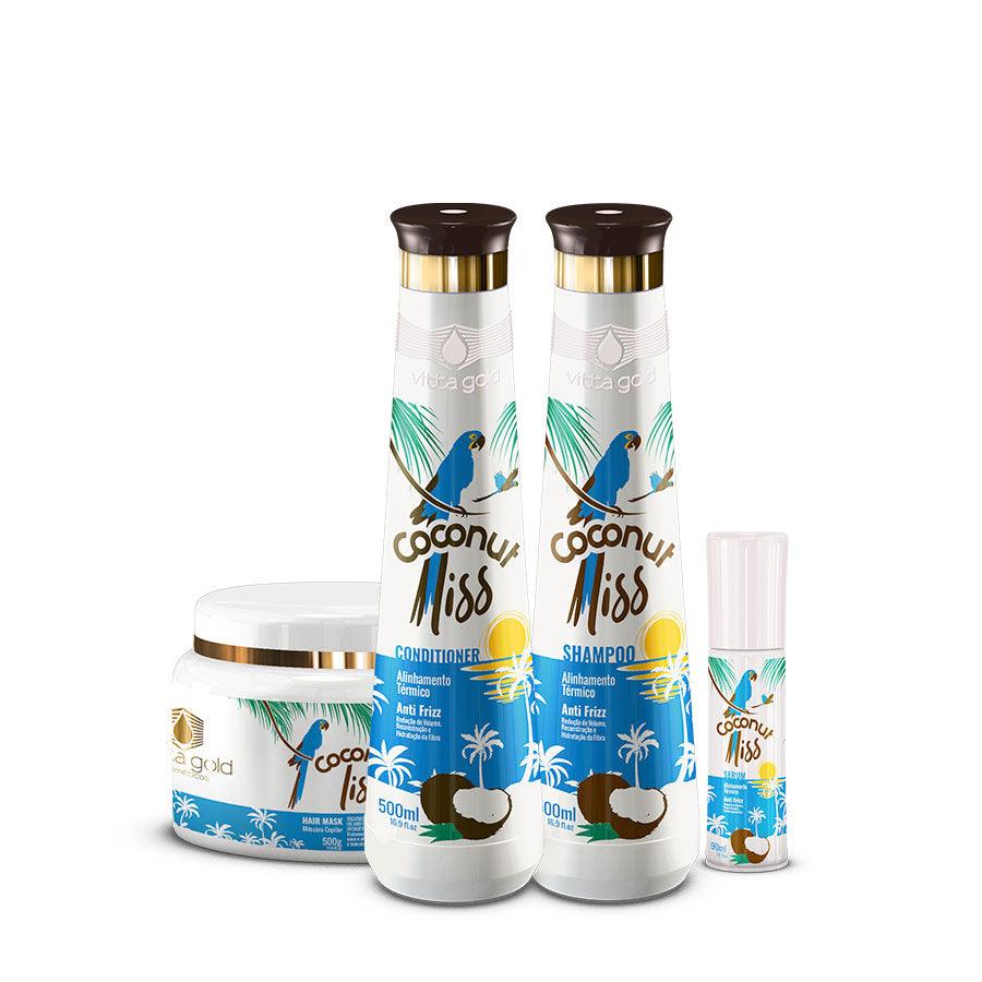 Hair Coconut Hydration Liss™ Nourishment Care Set & | Home Hydration
