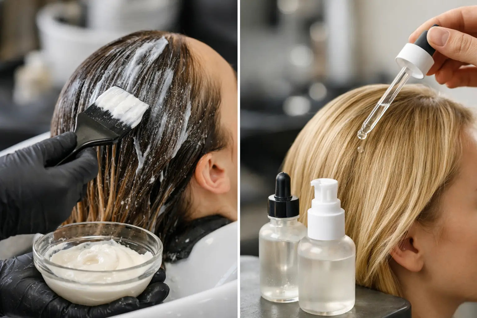 Protein Treatment vs Bond Builder for Salon Hair