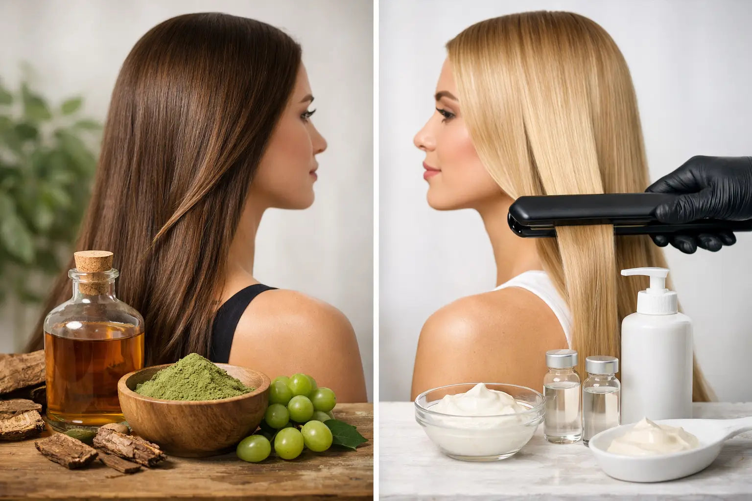 Taninoplastia vs Keratin Treatment