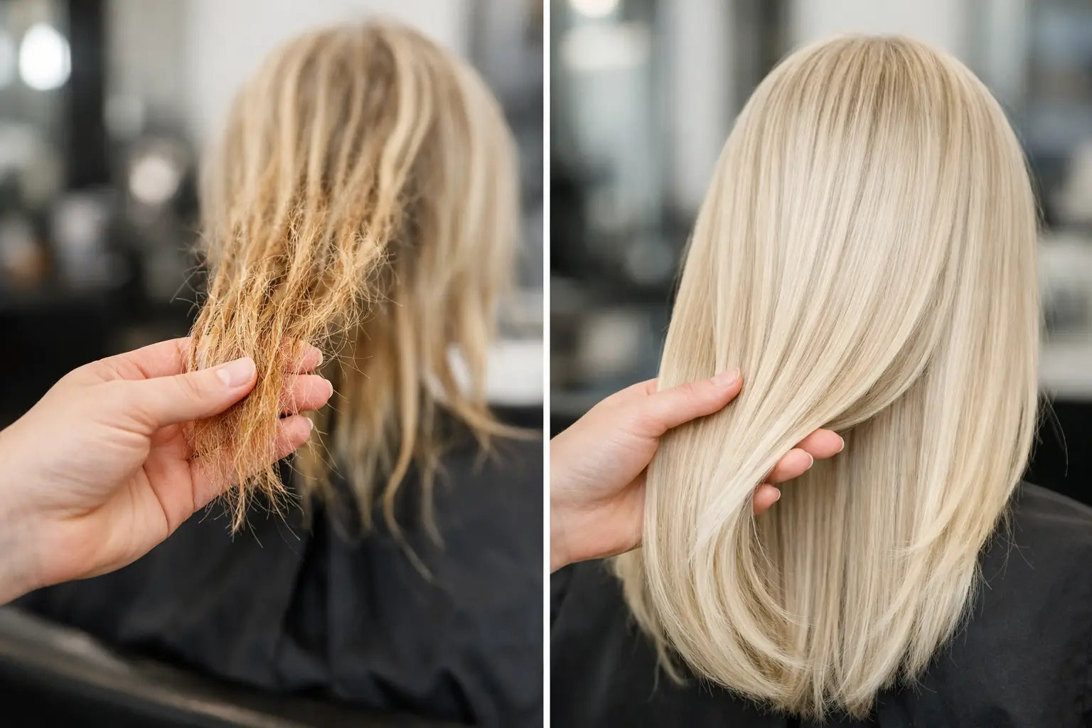 Bleach Damage Recovery Case Study for Stylists