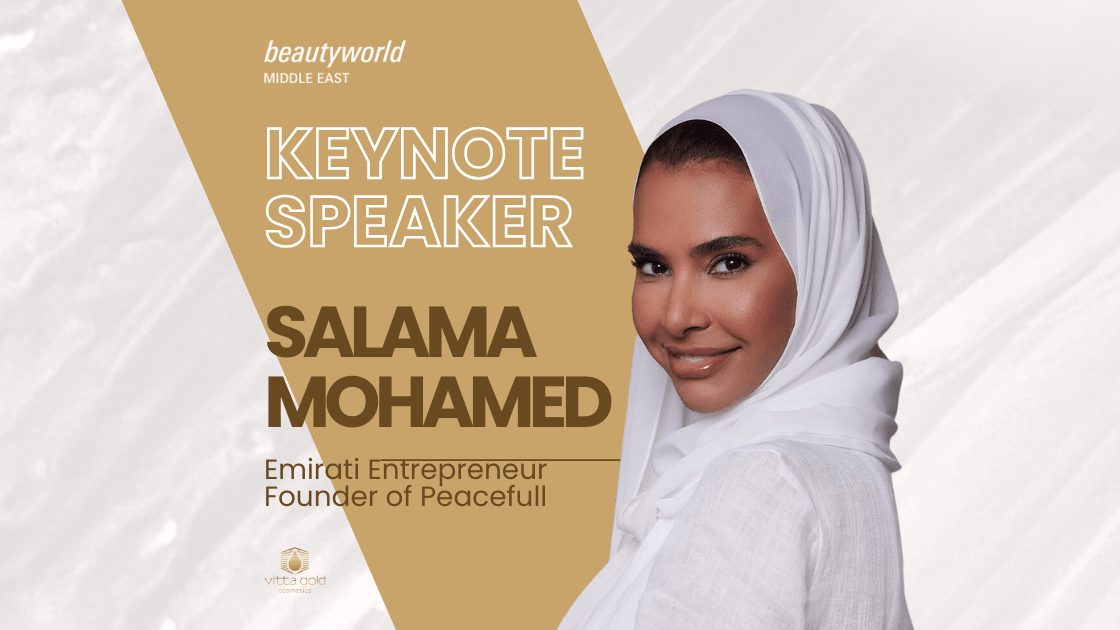 Empowering Women in Beauty: Salama Mohamed's Inspiring Journey - BWME 2023 Conference - Vitta Gold Cosmetics