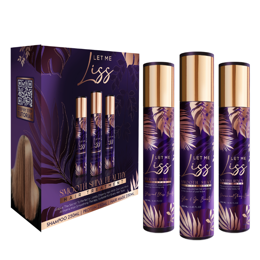 LET ME LISS™ Hair Smoothing Treatment Set