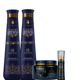 Shampoo + Conditioner + Mask + Serum Nanoplex Arginina