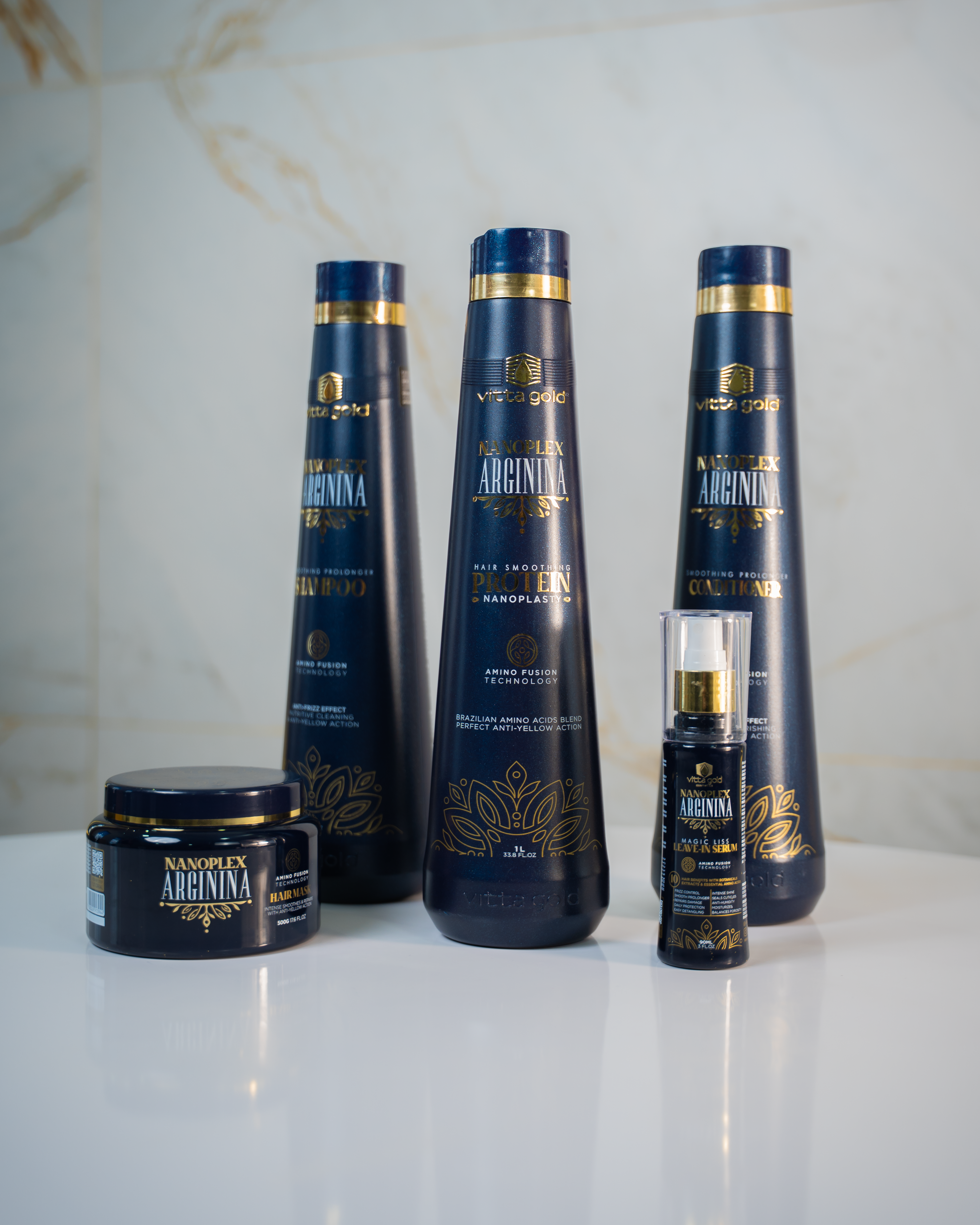 Nanoplex Arginina™ Hair Straightening Nanoplastia Treatment Set 1L