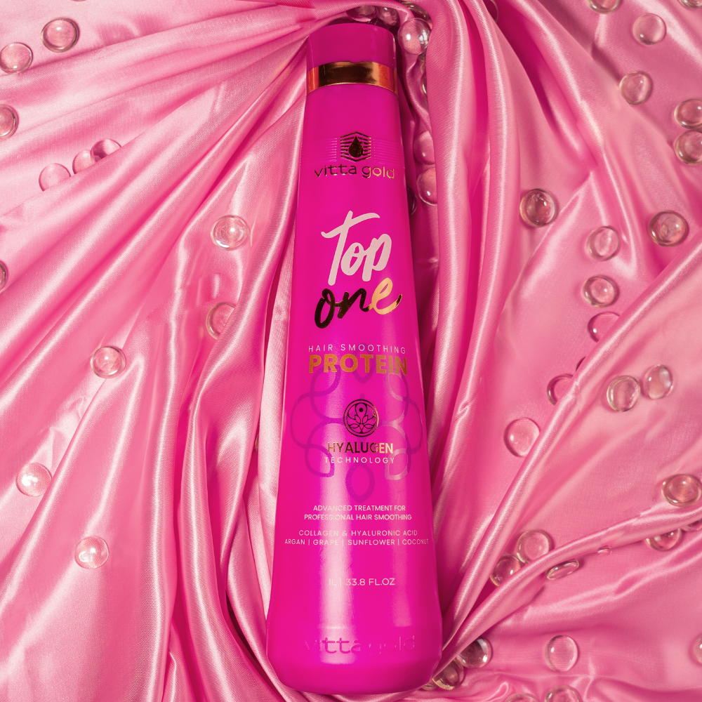 Top One™ Hyalugen Hair Straightening Protein 1L/1000ml (33.8 fl. oz)