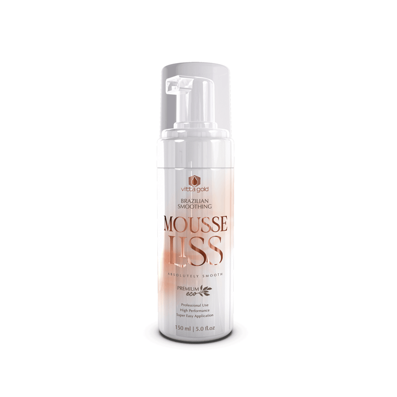 Mousse Liss™ Hair Smoothing Foam Protein-Vitta Gold