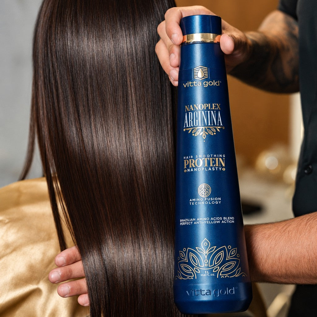Nanoplex Arginina™ Hair Straightening Nanoplastia Protein 1L/1000ml (33.8 fl. oz)